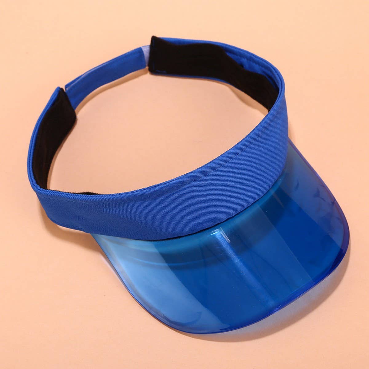 PVC Visor Hat - Summer Sunshade Cap for Beach_CWAH3285