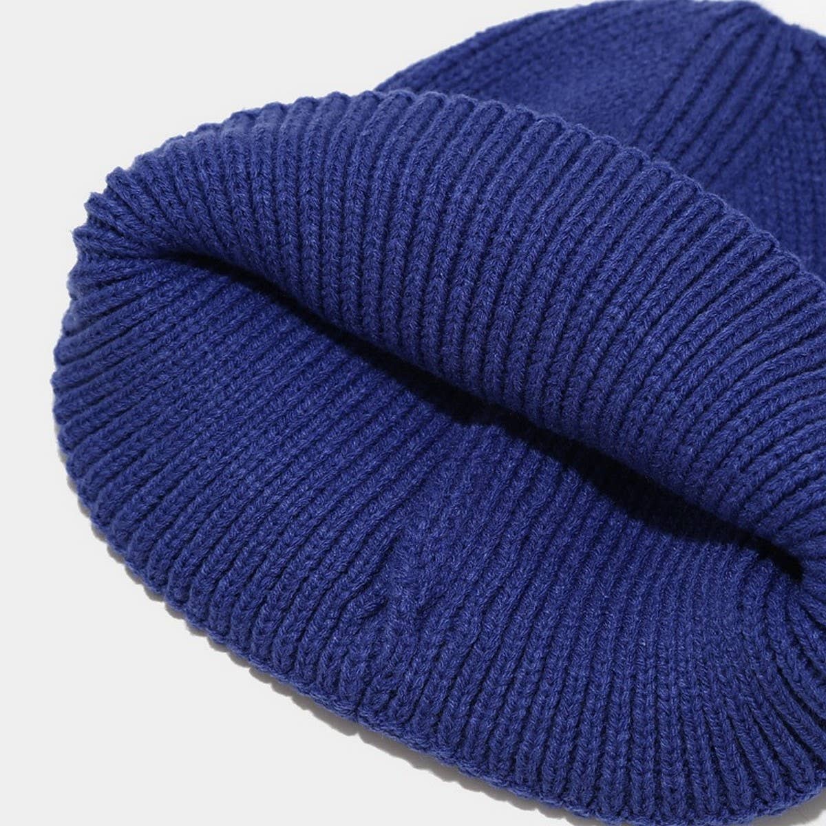 LETTER  THICKENED EMBROIDERED BEANIE KNITTED HAT_CWAH2073