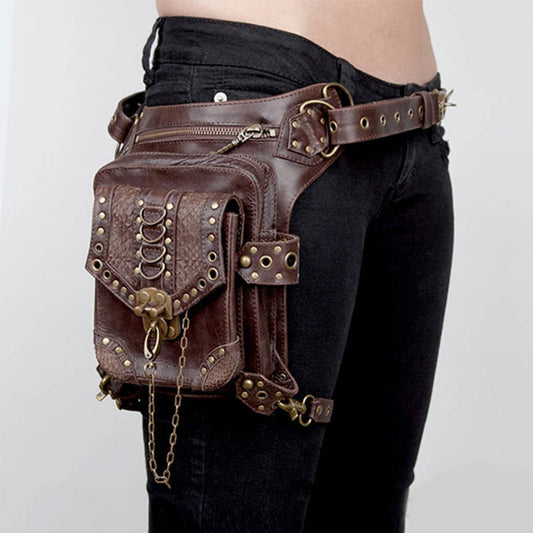 RETRO GOTHIC STEAMPUNK SHOULDER POCKET_CWAB0637