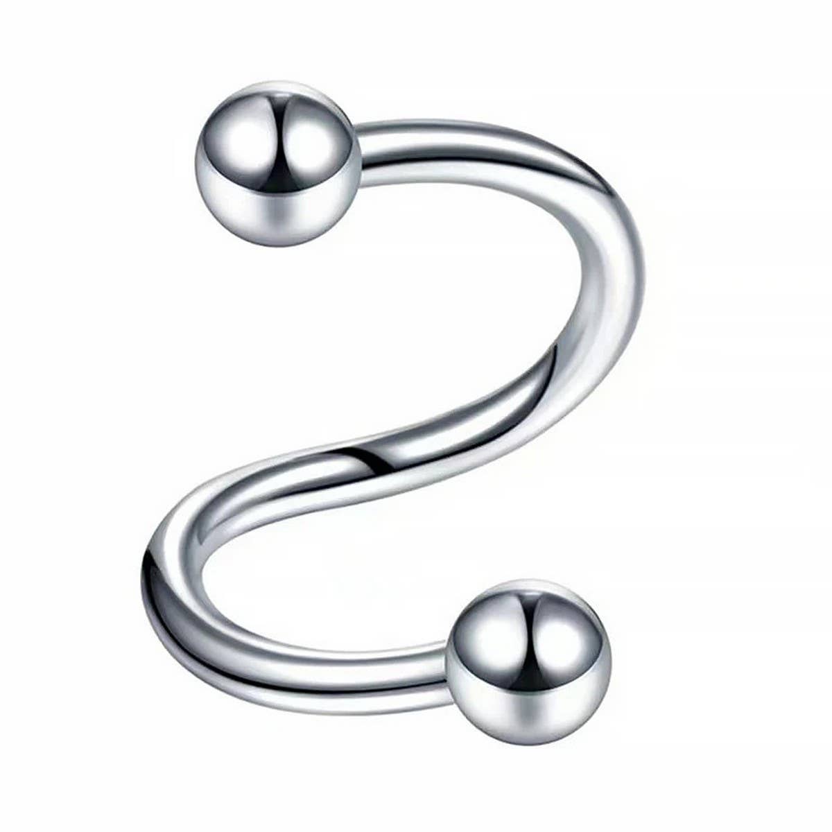 Trendy Titanium Steel Lip Ring Body Piercing
