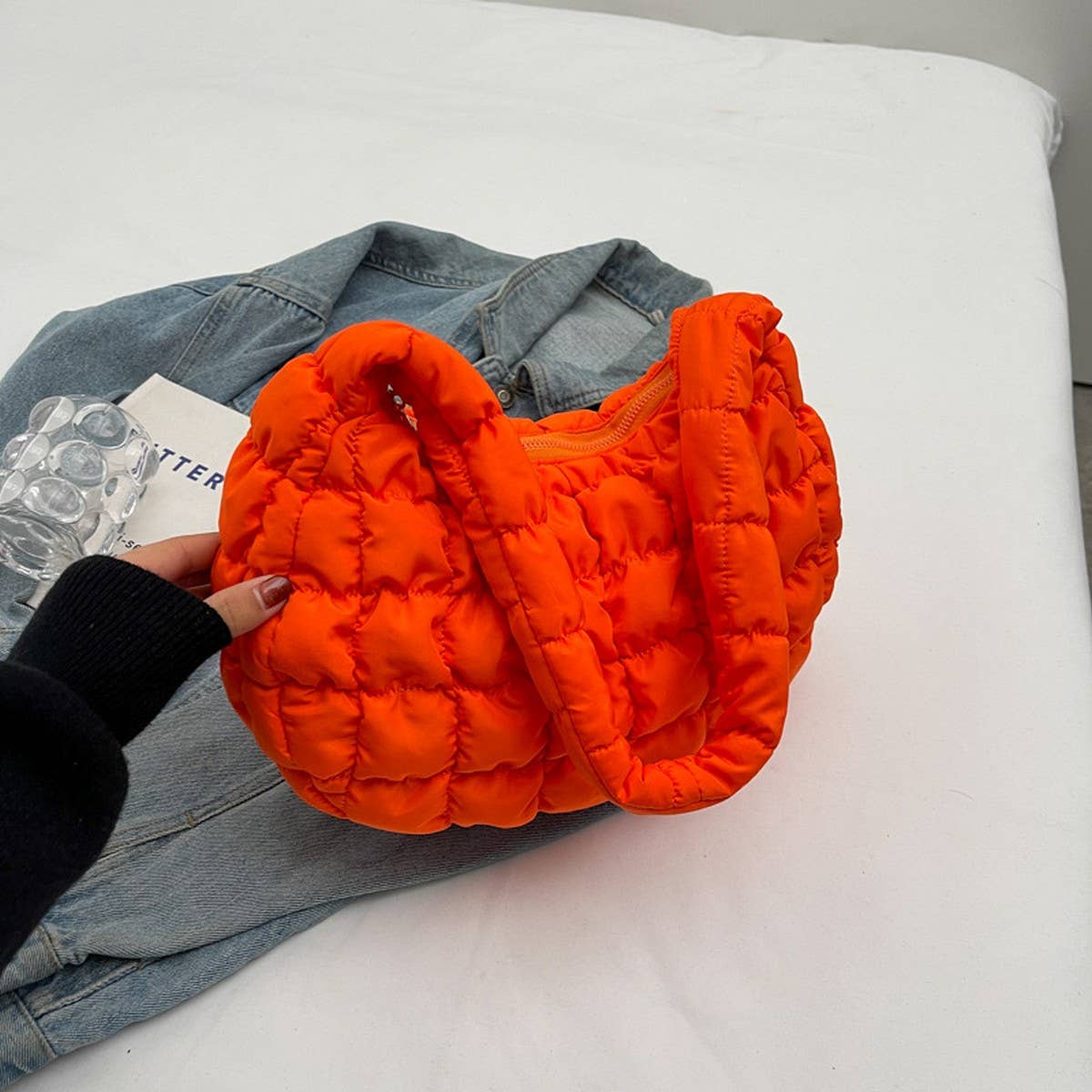 Dongdaemun Cloud Bag Puffy Shoulder Tote_CUAB00525