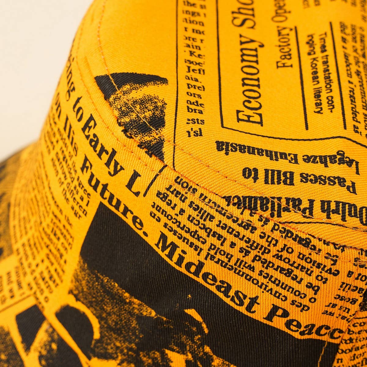 FASHION GRAFFITI WASHED SUN BUCKET HAT_CWAH1424