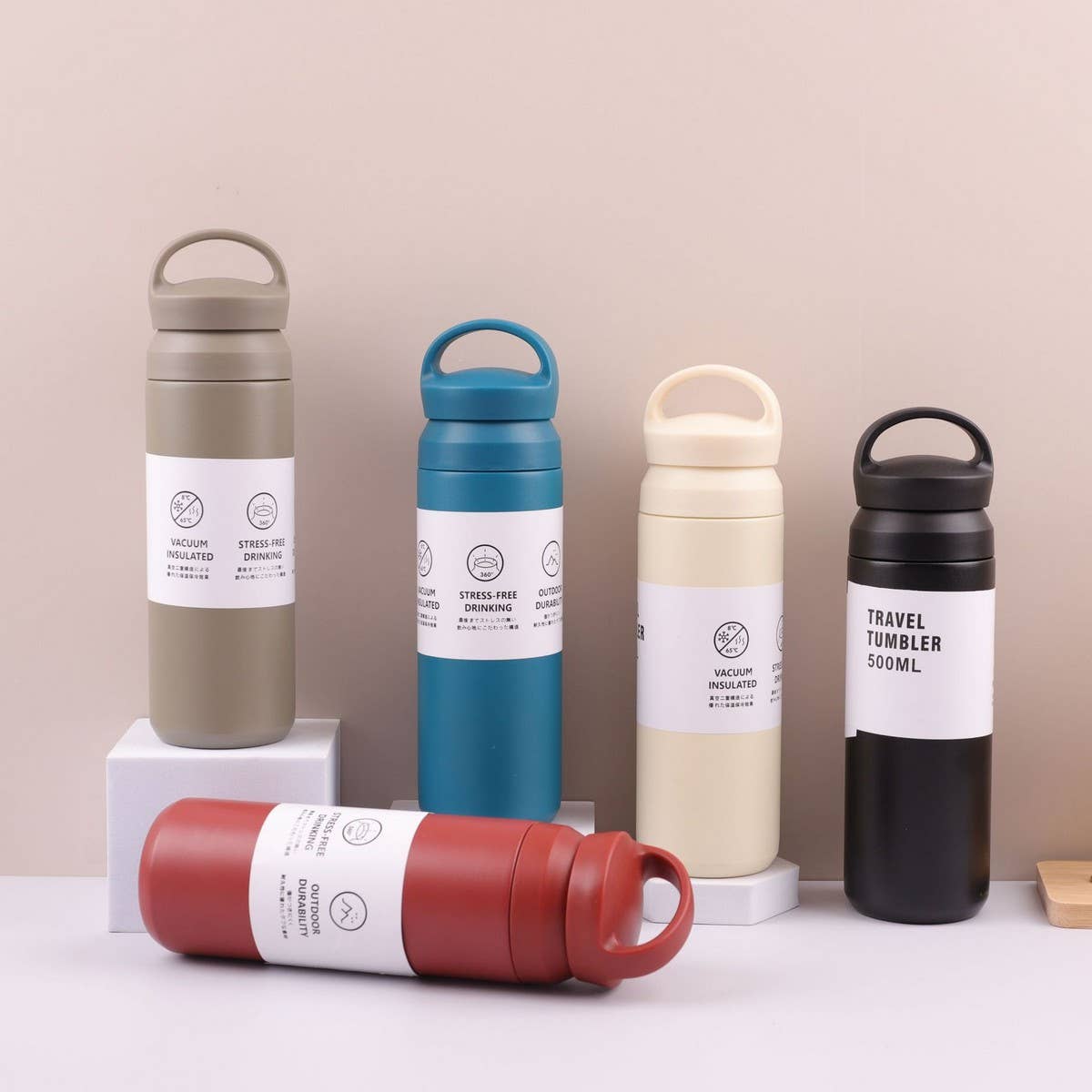 Simple Handle Stainless Steel Insulated Travel Mug_CWMM7920