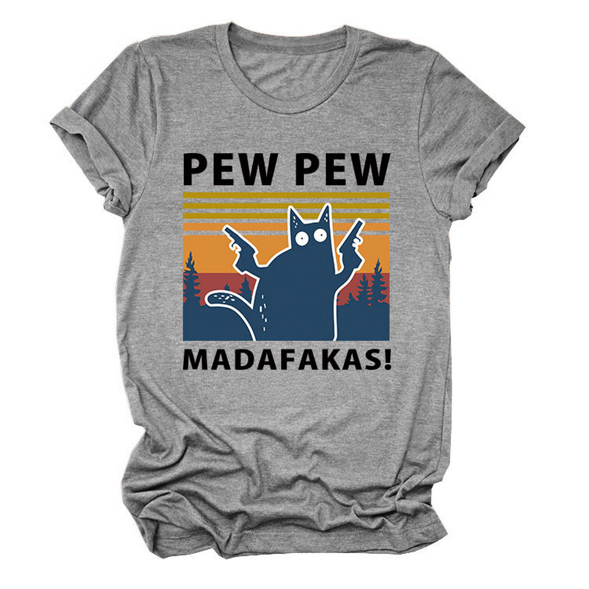 Ladies' Summer Tee, Casual Loose Fit T-Shirt_CWTTS1492