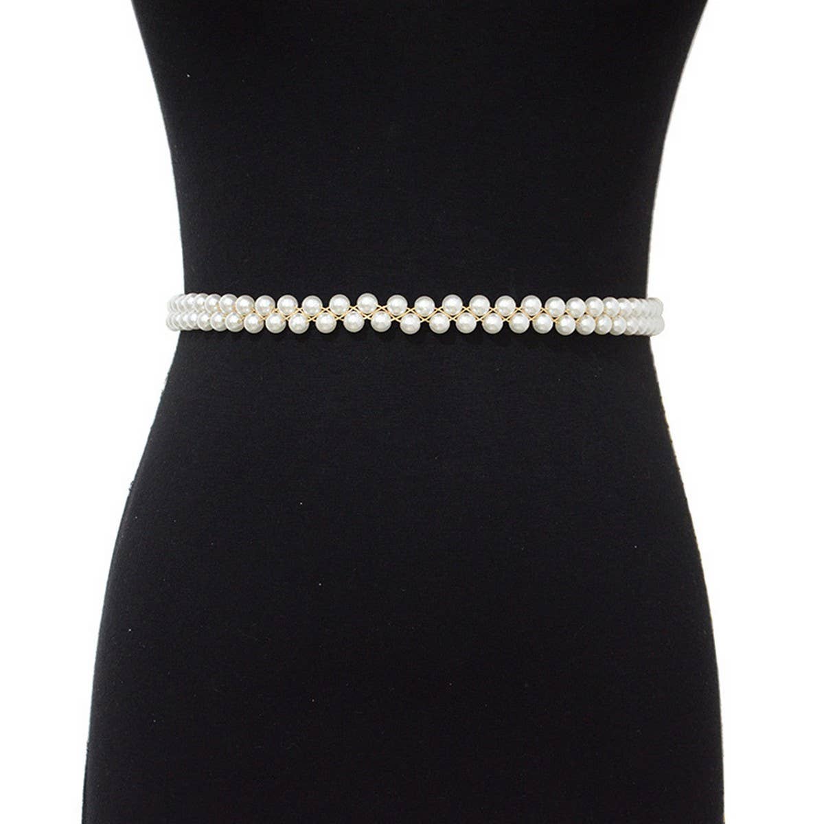 CASUALVERSATILE PEARLSTRING ELEGANTWAIST CHAIN_CWABE0501