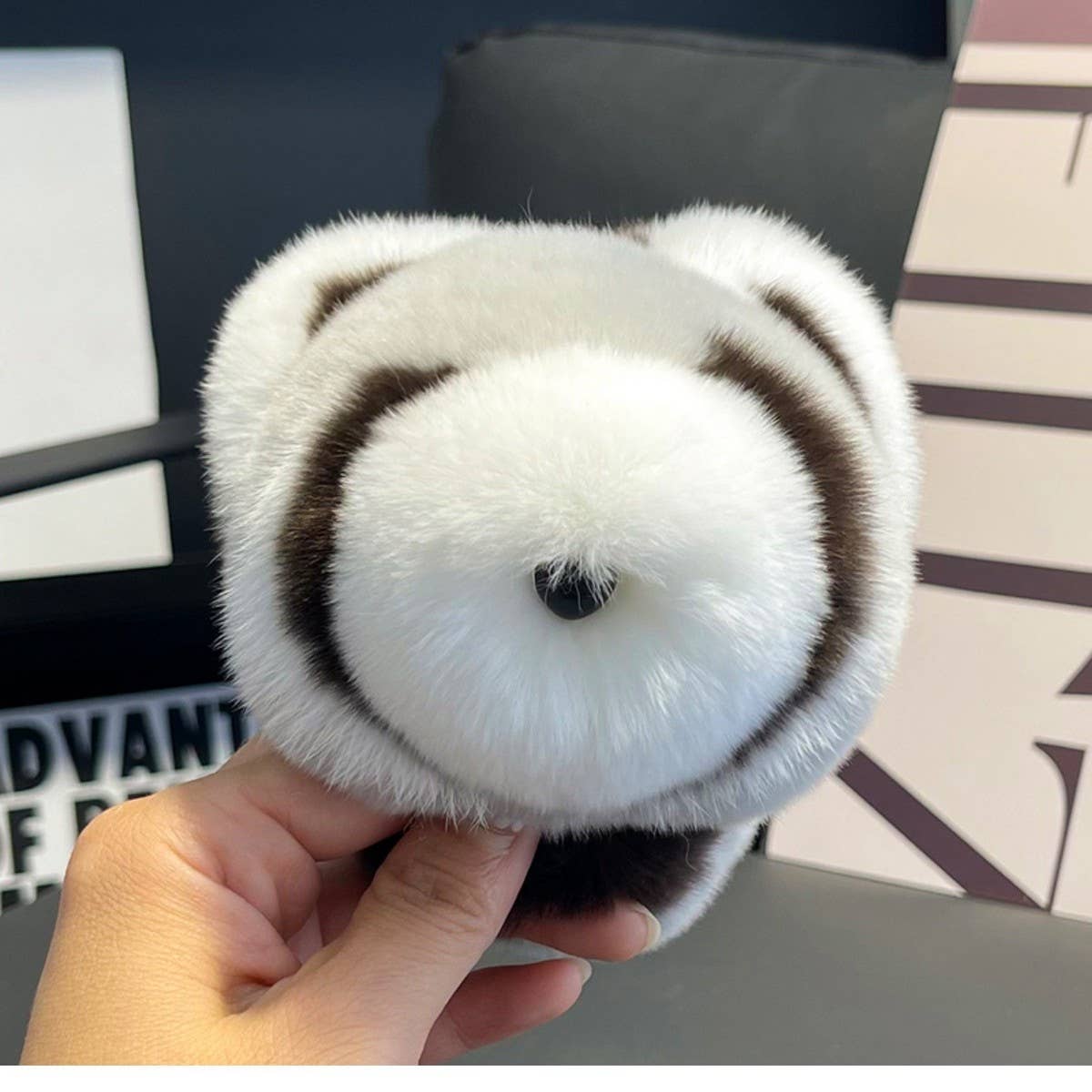 CUTE RACCOON CAR KEYCHAIN BAG PENDANT DOLL
