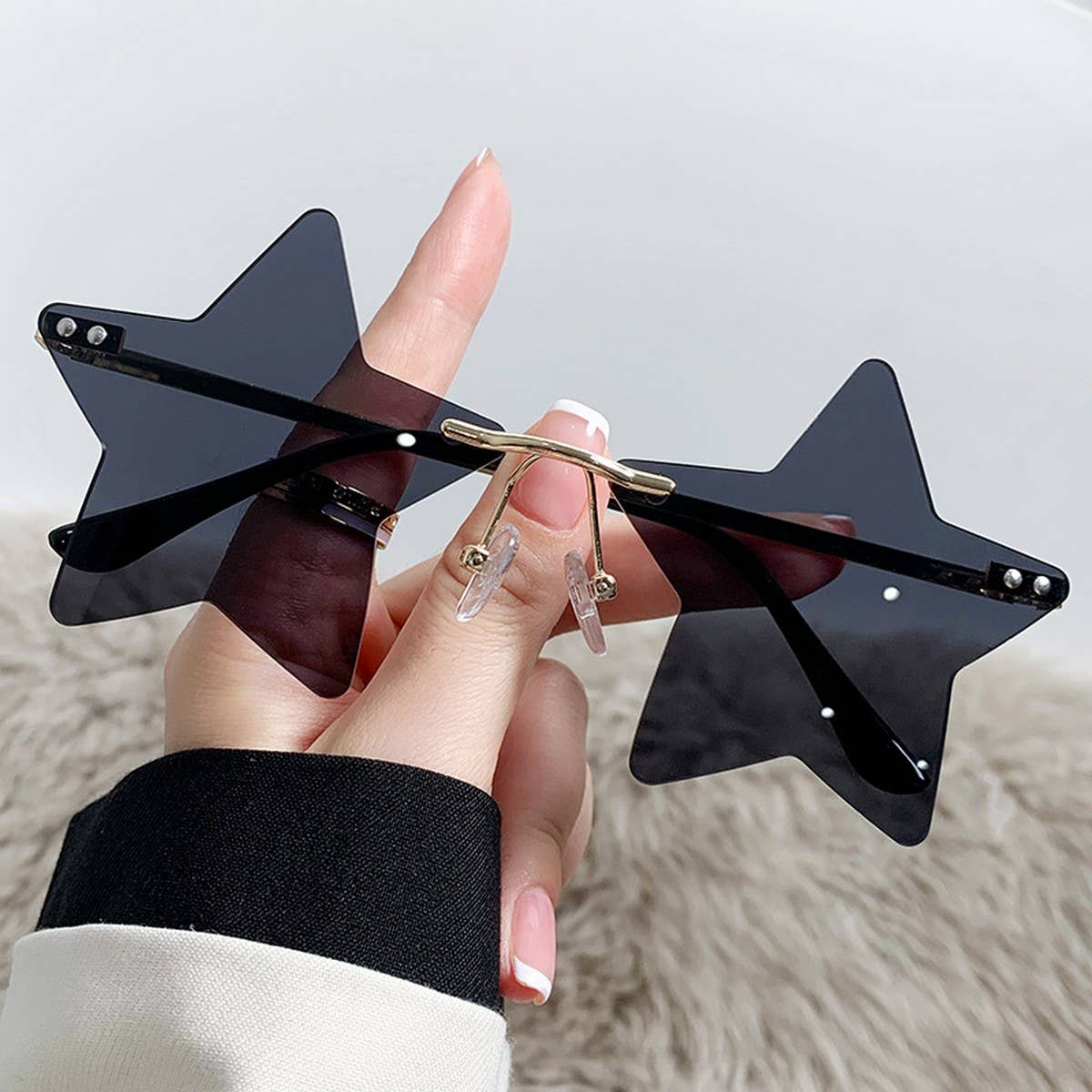 STAR SHAPEDR SUNGLASSES FASHION PARTY GLASSES_CWASG0348