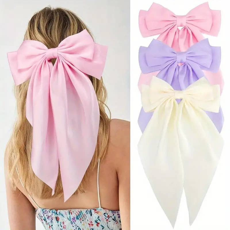 Big Bow Hair Clip-Hairpin for Women and Girls_CWAHA0853