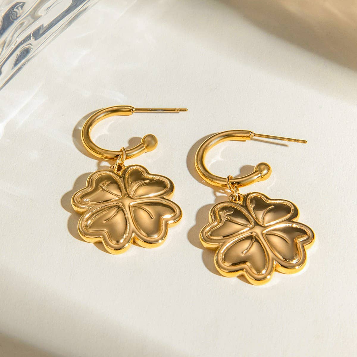 HIGH-END LOVE FOUR-LEAF CLOVER EARRINGS