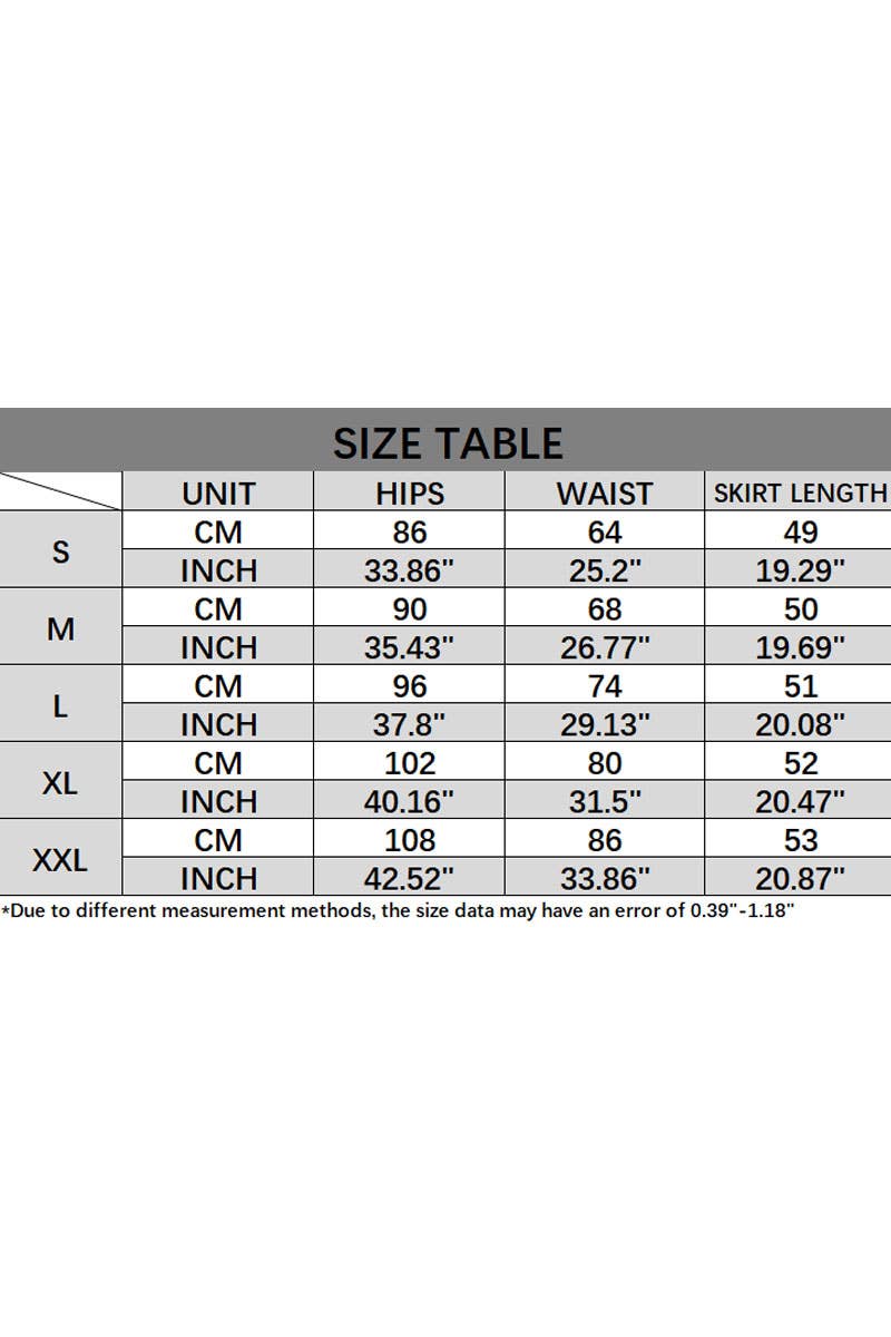 CWBSS0439_SUMMER FASHION VERSATILE KNITTED SEXY SKIRT