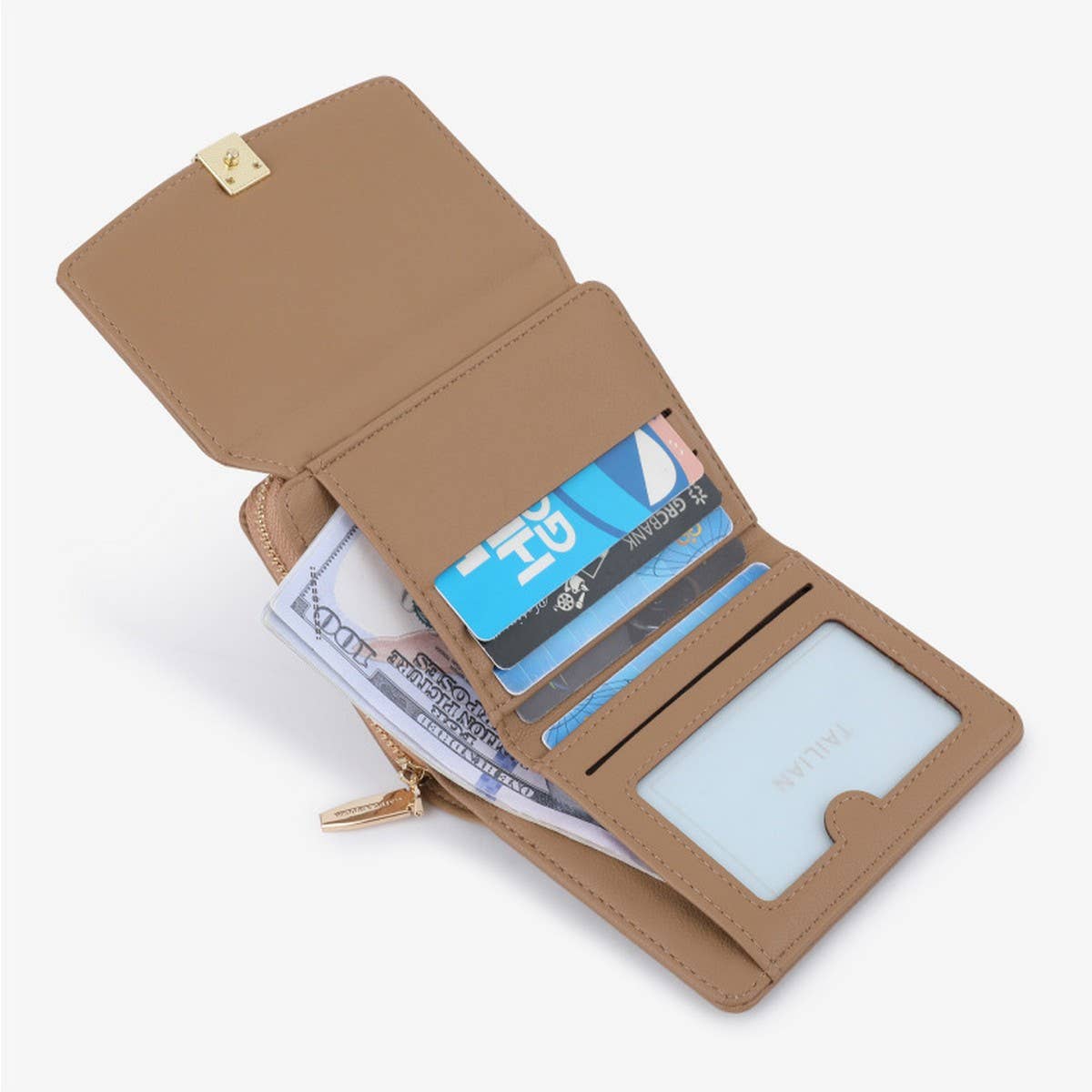 MULTI CARD FASHIONABLE NICHE DESIGN WALLET_CWAB1654