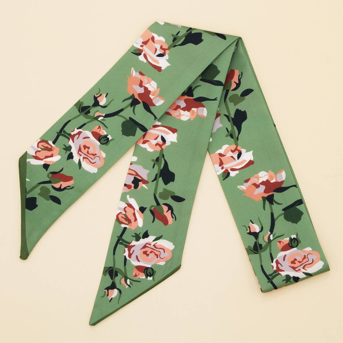 Skinny Silk Feel Scarf ??Hair, Bag, Gift Ribbon_CWASC0082