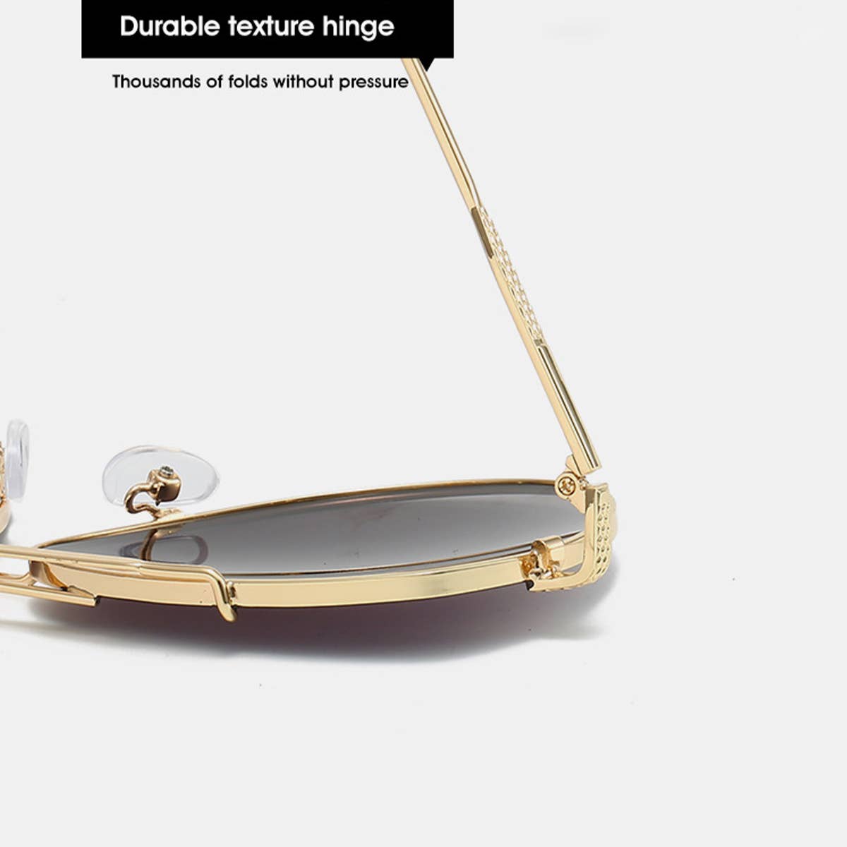 LARGE LENS AVIATOR SUNGLASSES UNISEX