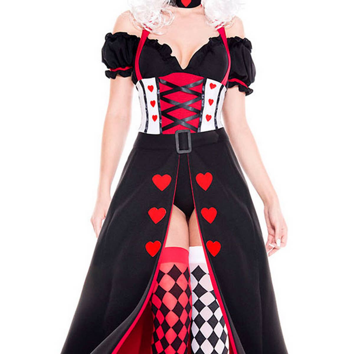 HALLOWEEN QUEEN OF HEARTS DRESS