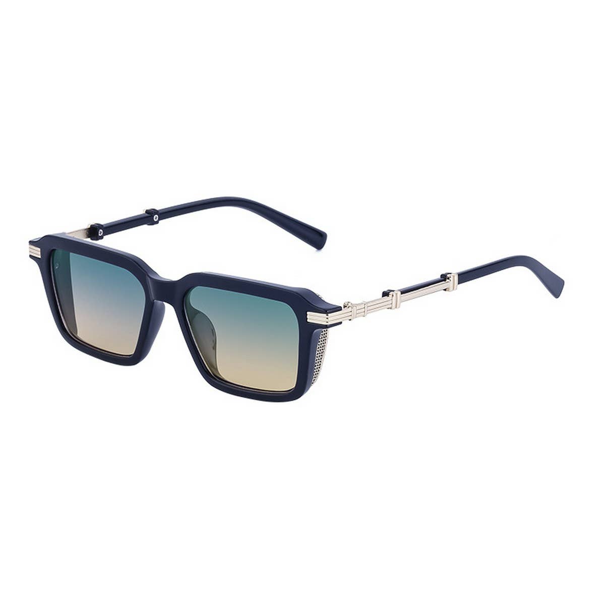 VINTAGE SQUARE FRAME STEAMPUNK SUNGLASSES