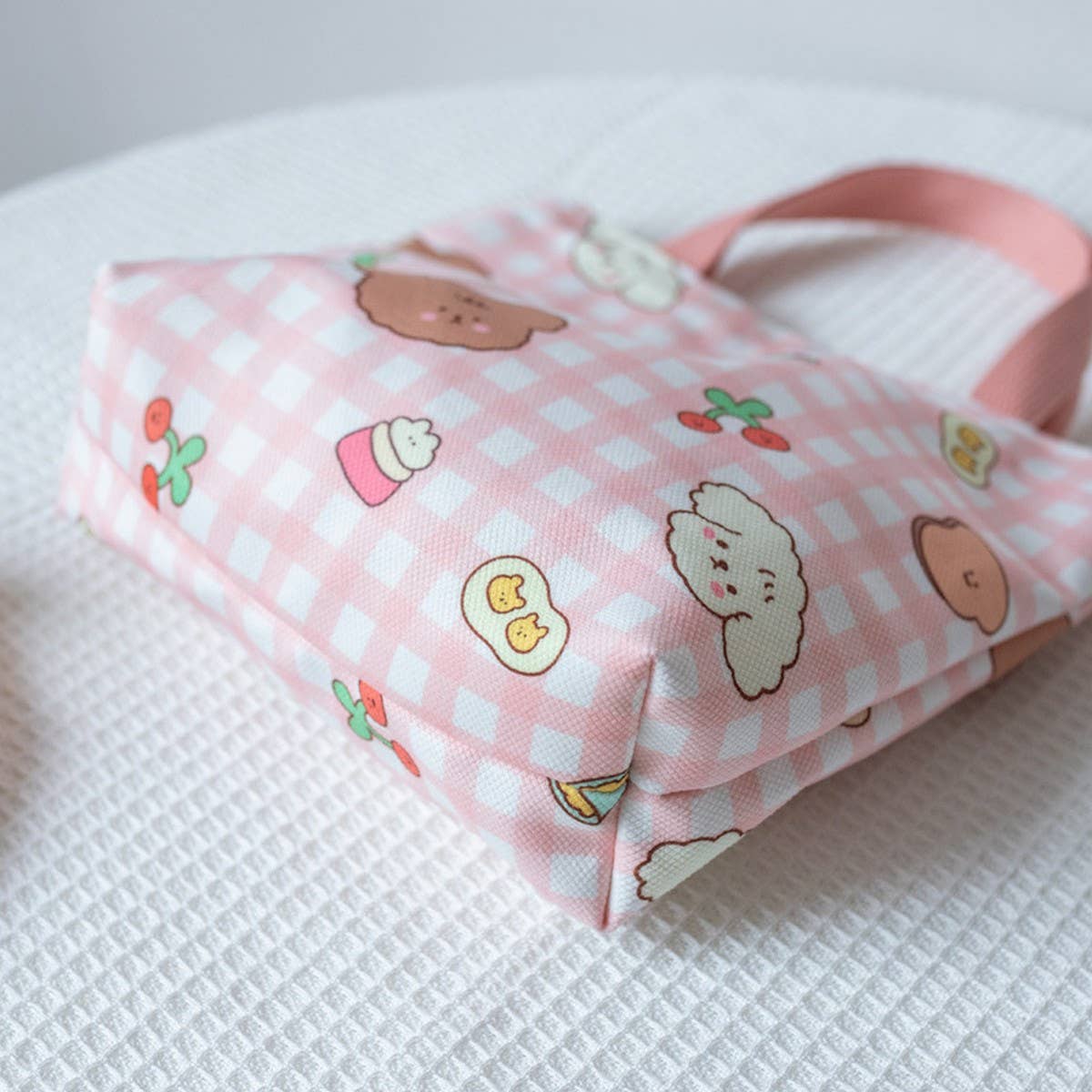 Cute Printed Lunch Tote Bag for Girls, Small_CWAB5662
