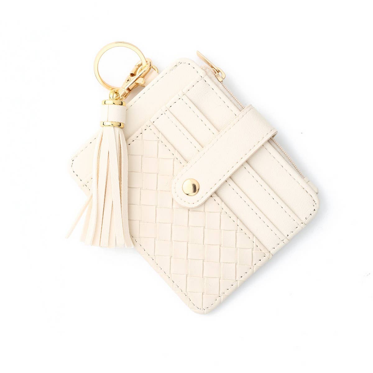 DIY Zipper Wallet with Keychain, Multi-Card Holder_CWAB4992