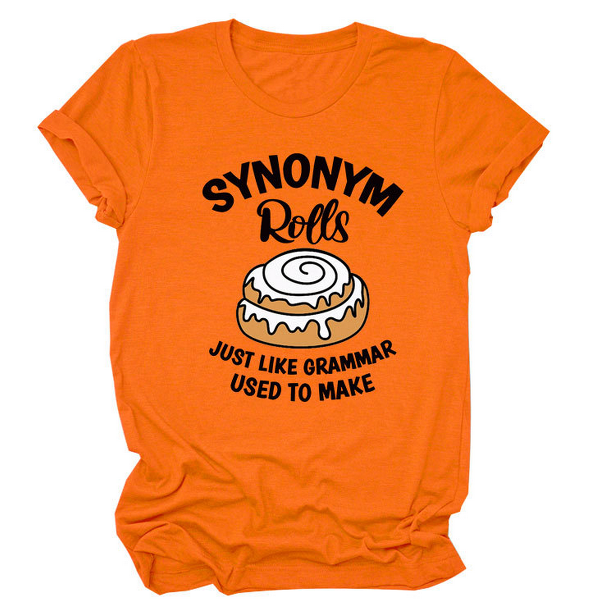 Loose Fit Women¡¯s T-Shirt with Cute Graphic