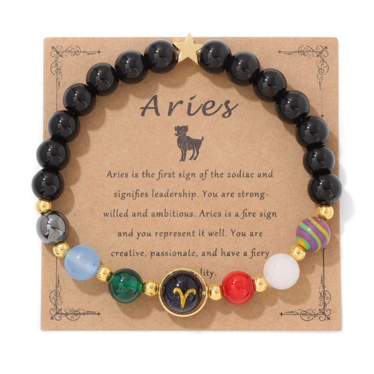 ZODIAC COMMEMORATIVE BRACELET_CWAJE2088