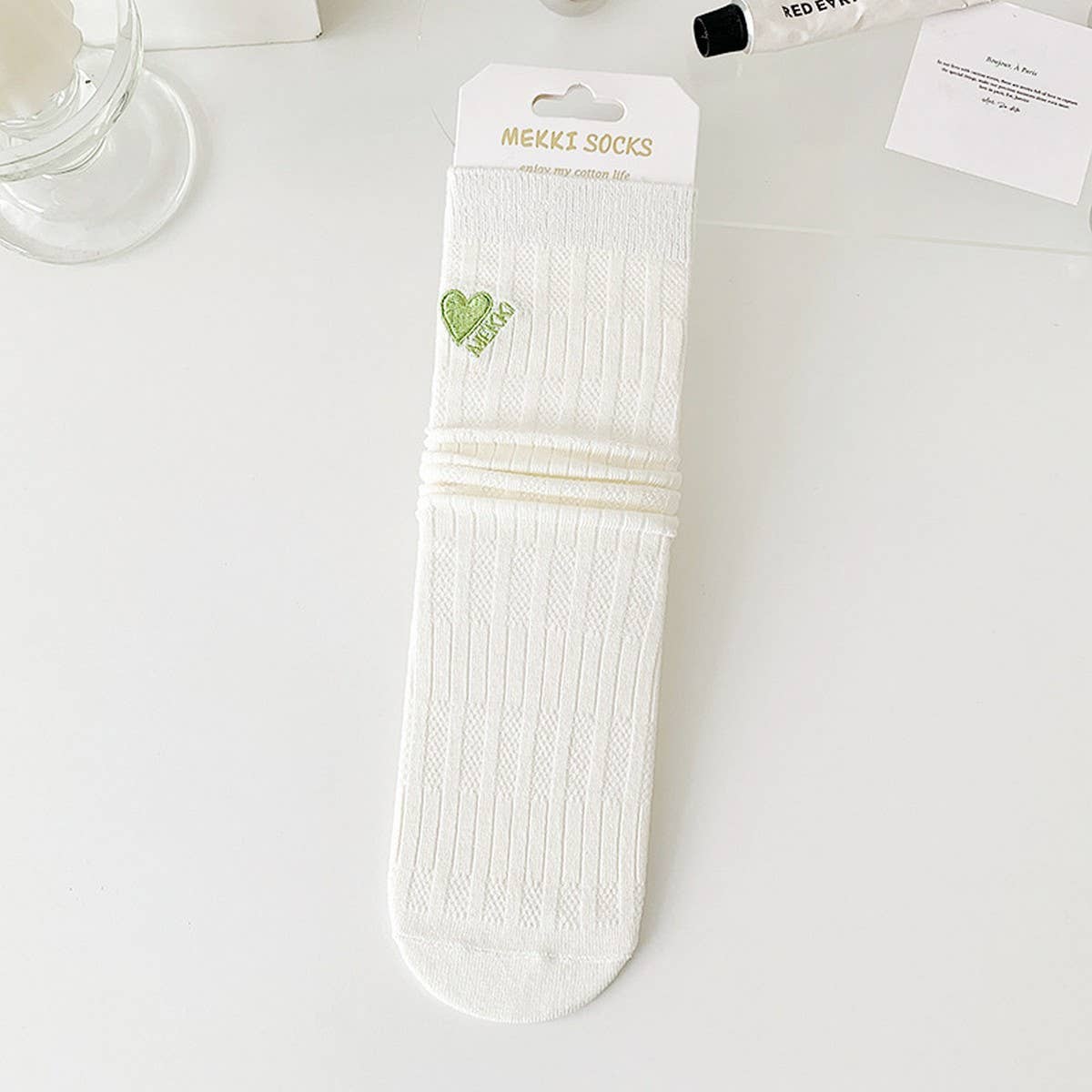 WOMEN'S SPRING AND SUMMER THIN LONG SOCKS