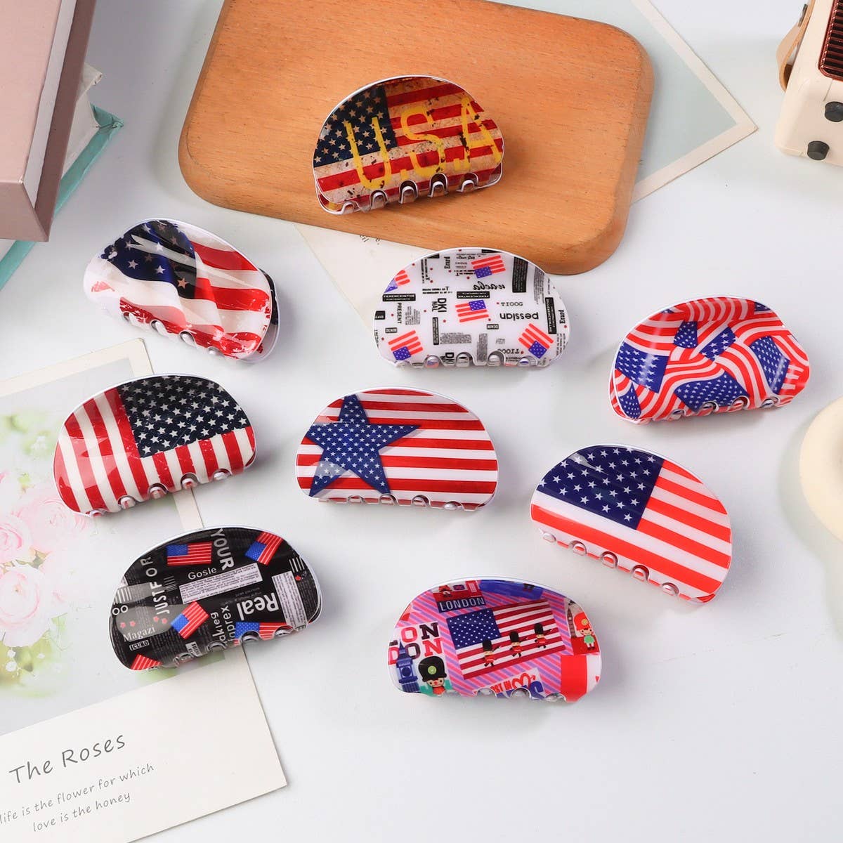 NEW SWEET AND VERSATILE HAIR CLIPS FOR JULY 4TH_CWAHA1270