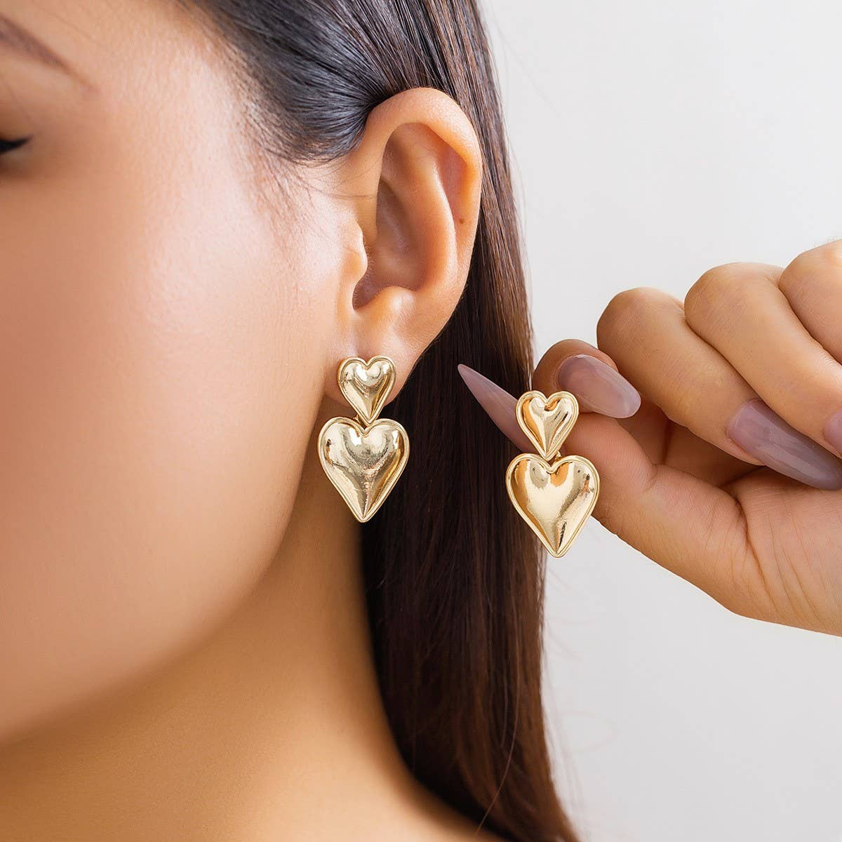 EXAGGERATED NICHE RETRO VERSATILE EARRINGS_CWAJE1923