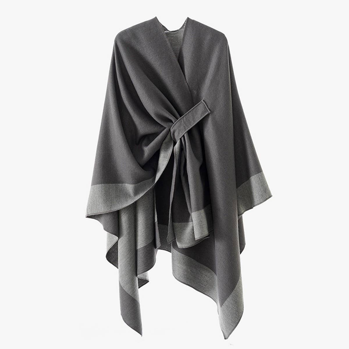NEW DOUBLE-SIDED SOLID COLOR WARM SHAWL FOR WOMEN