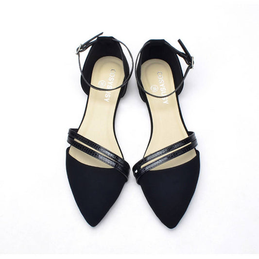 WOMEN POINTED FLAT SANDALS