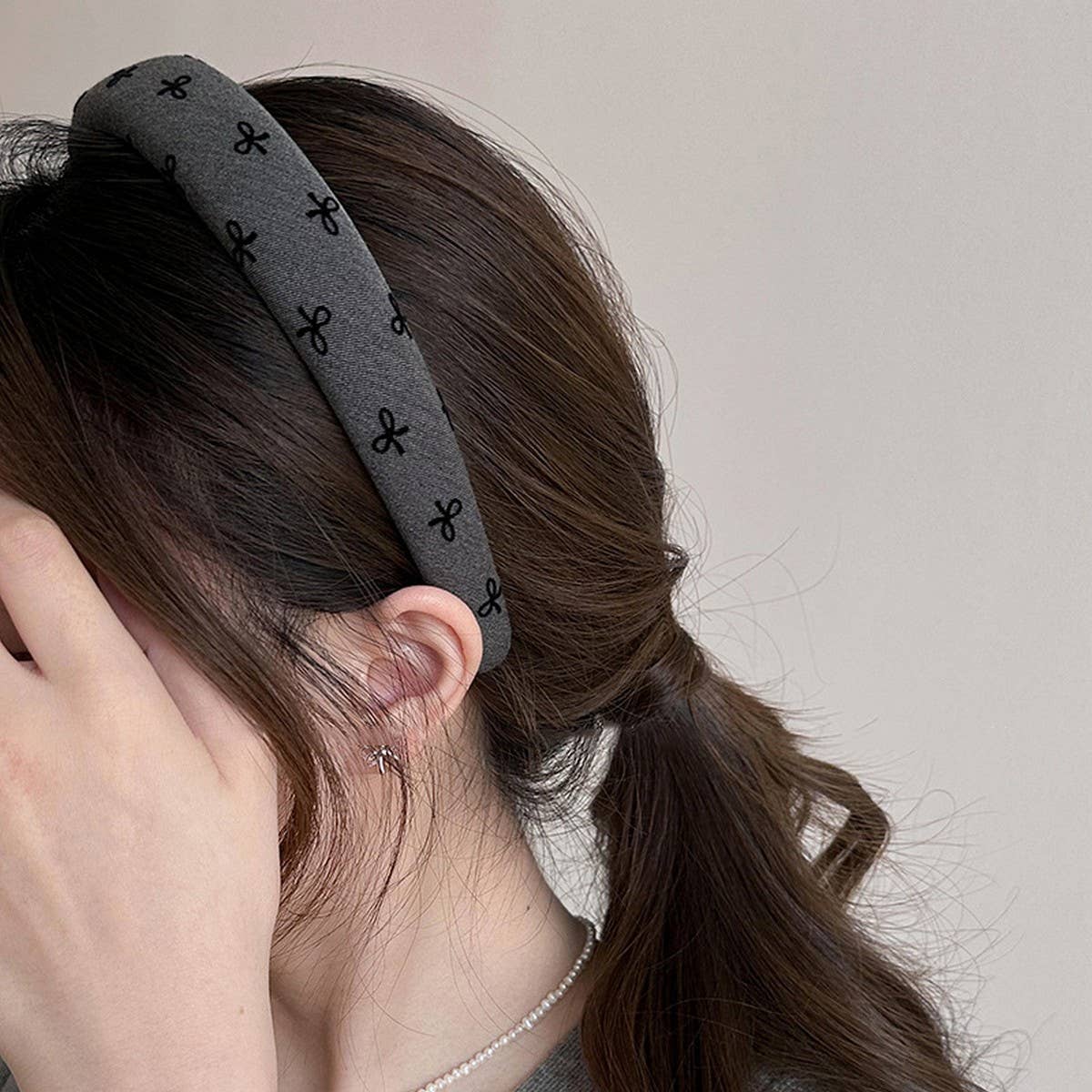 HEADBAND HIGH TOP ELEGANT HAIRPIN HEADDRESS