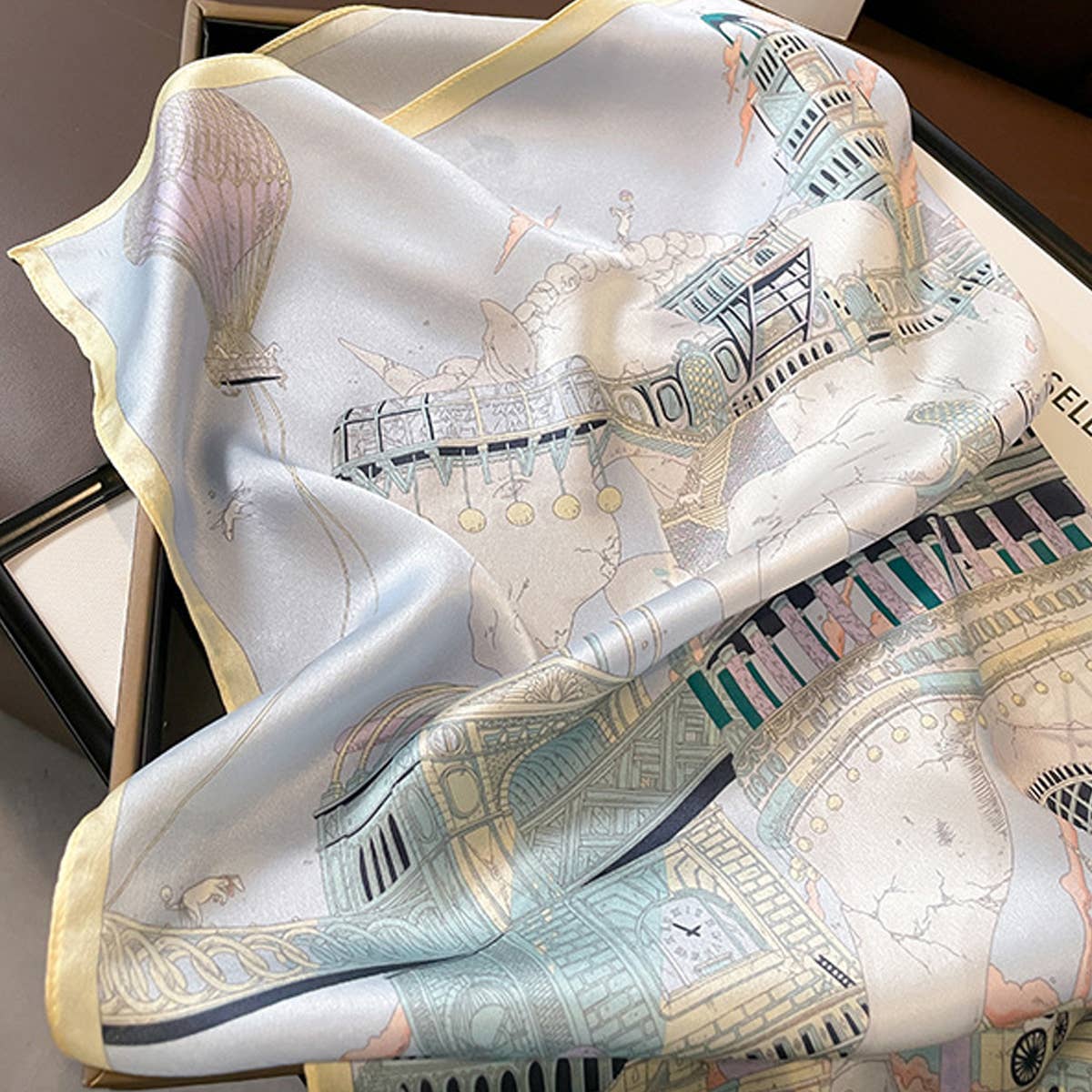 Square Scarf - Chic Street Style Neck & Hair Wrap_CWASC0619