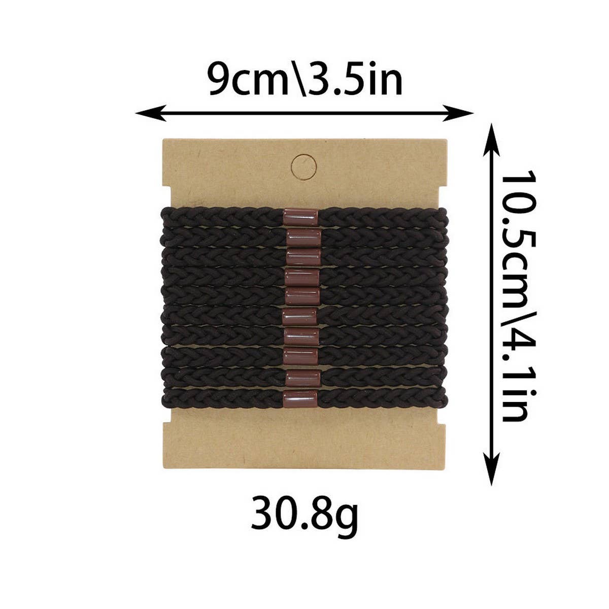 POPULAR COLOR MATCHING BRAIDS HAIR SCRUNCHIES_CWAHA2708