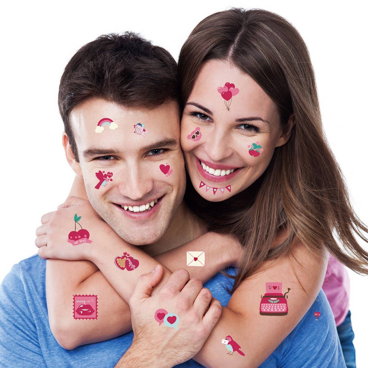 Valentine¡¯s Heart Tattoos ?Waterproof & Single Use