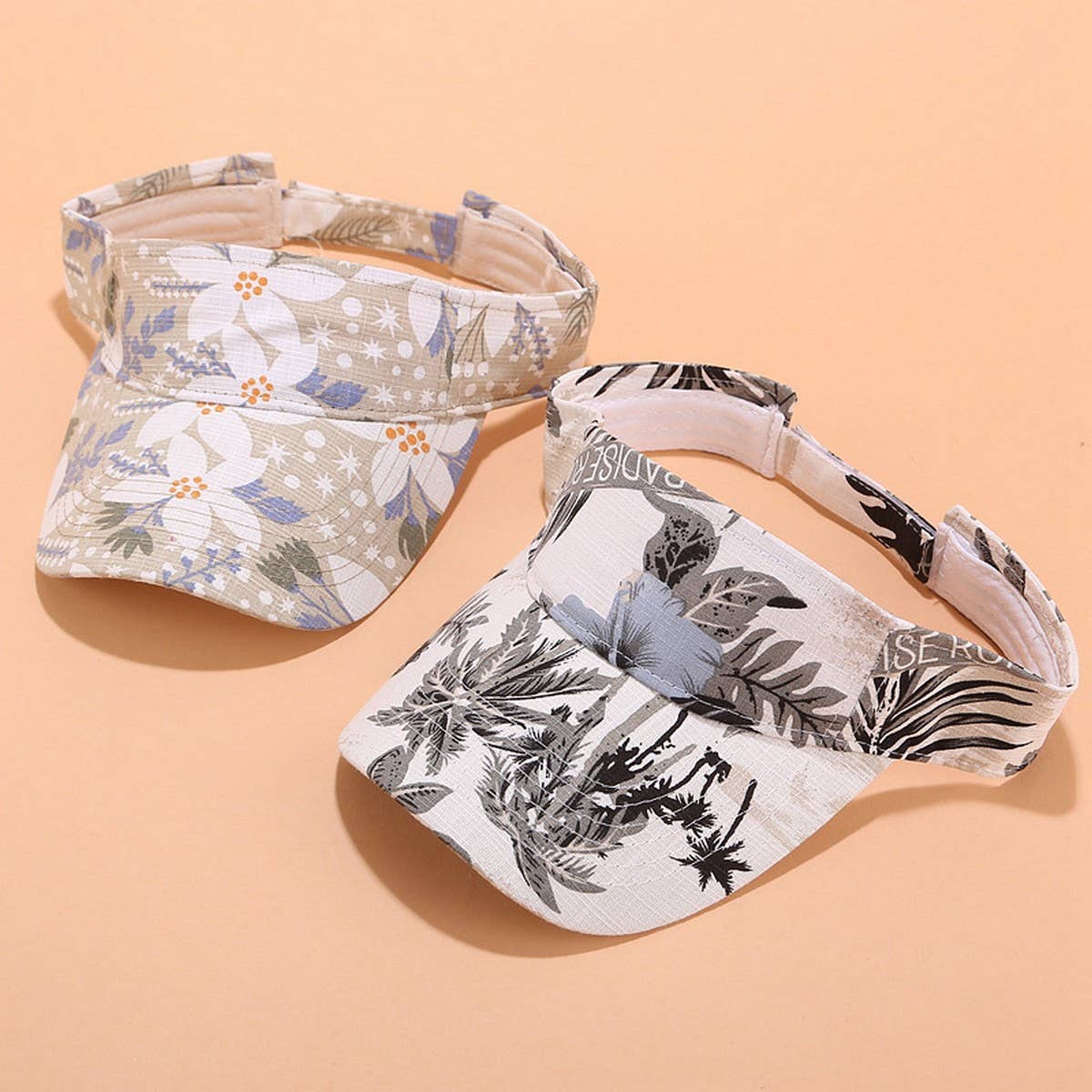 Printed Sun Visor | Summer UV Protection Sport Cap_CWAH3283