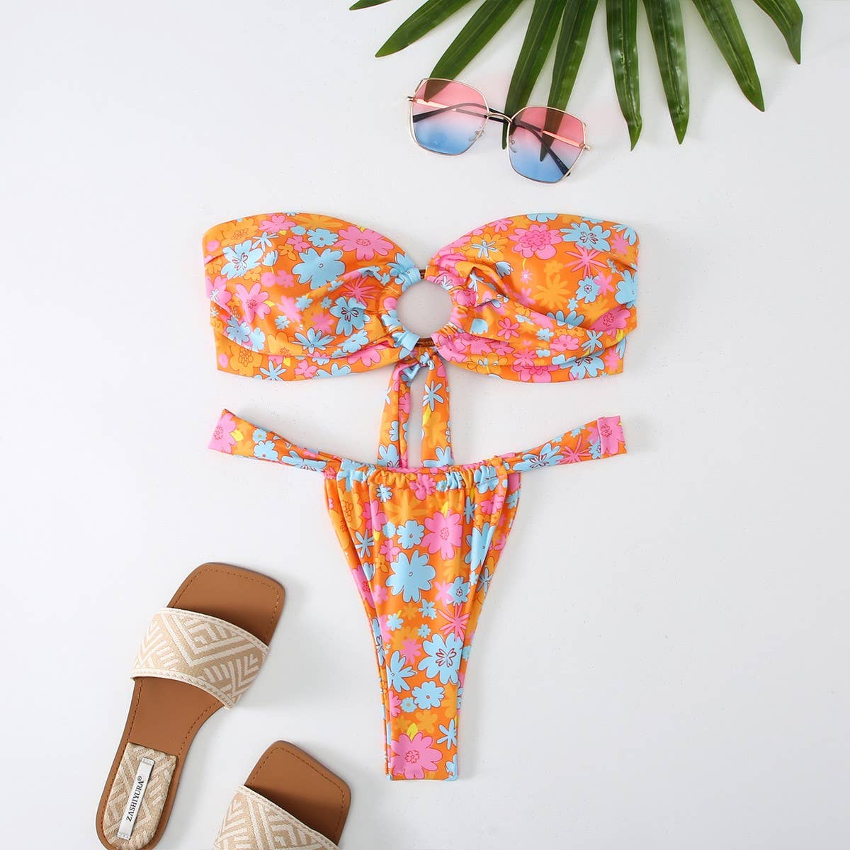 Swimwear Women Floral Print Bikini For Summer