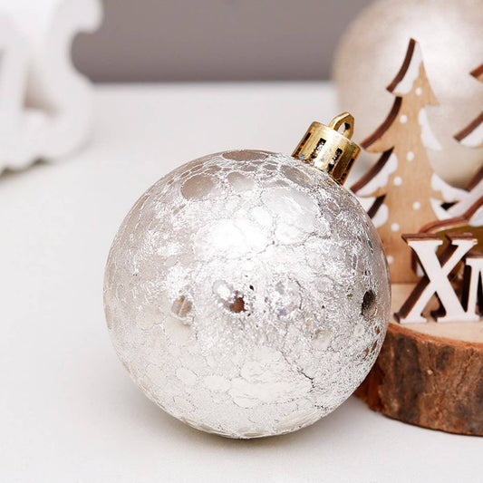 6cm 30PCS Gold Transparent Xmas Ball Set_CWMM9899
