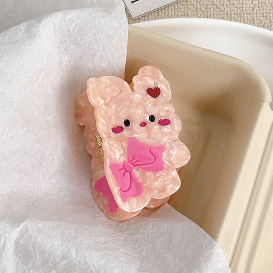 Cute animal acetate plate gripper shark gripper