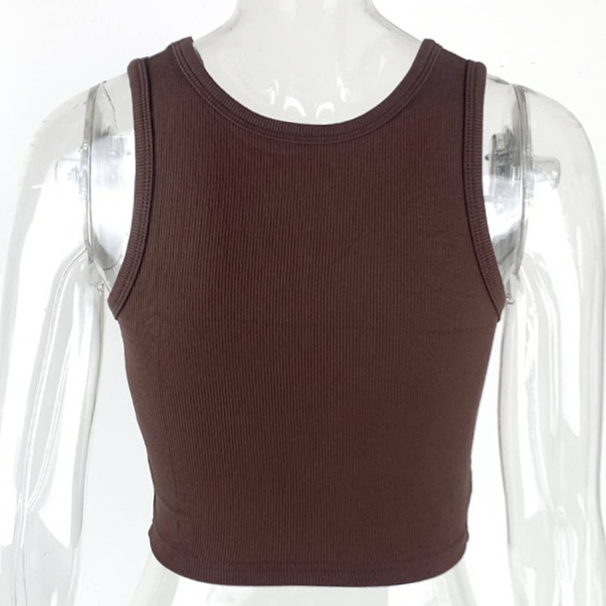 Ribbed Sexy Slim-Fit V-Neck Vest