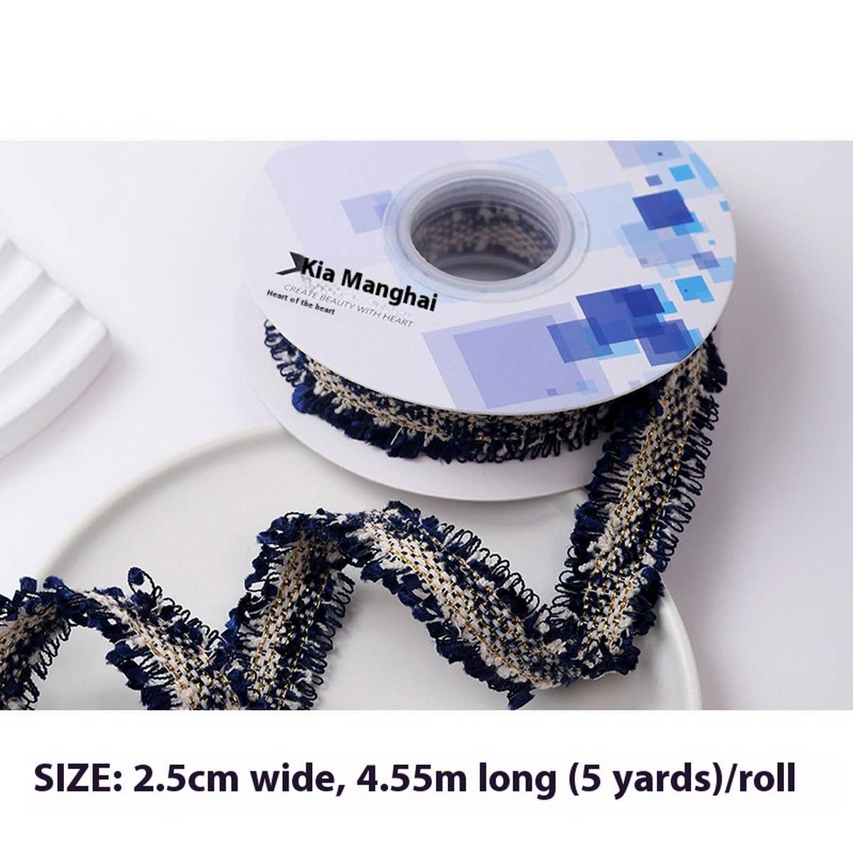 RIBBON TWEED BOUQUET FLOWER WRAP DIY RIBBON