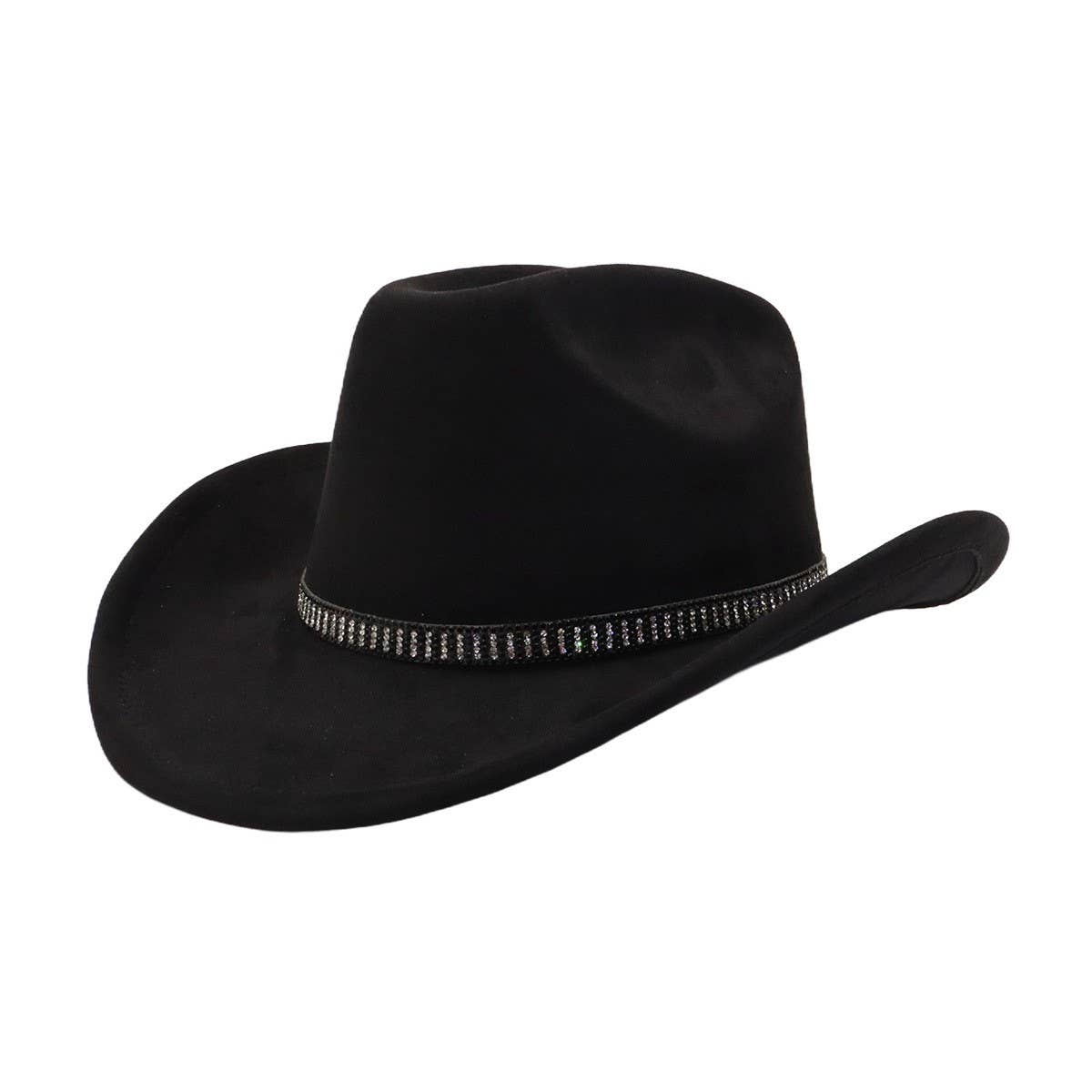 Western Ethnic Suede Cowboy Fedora for Men Women_CWAH04418