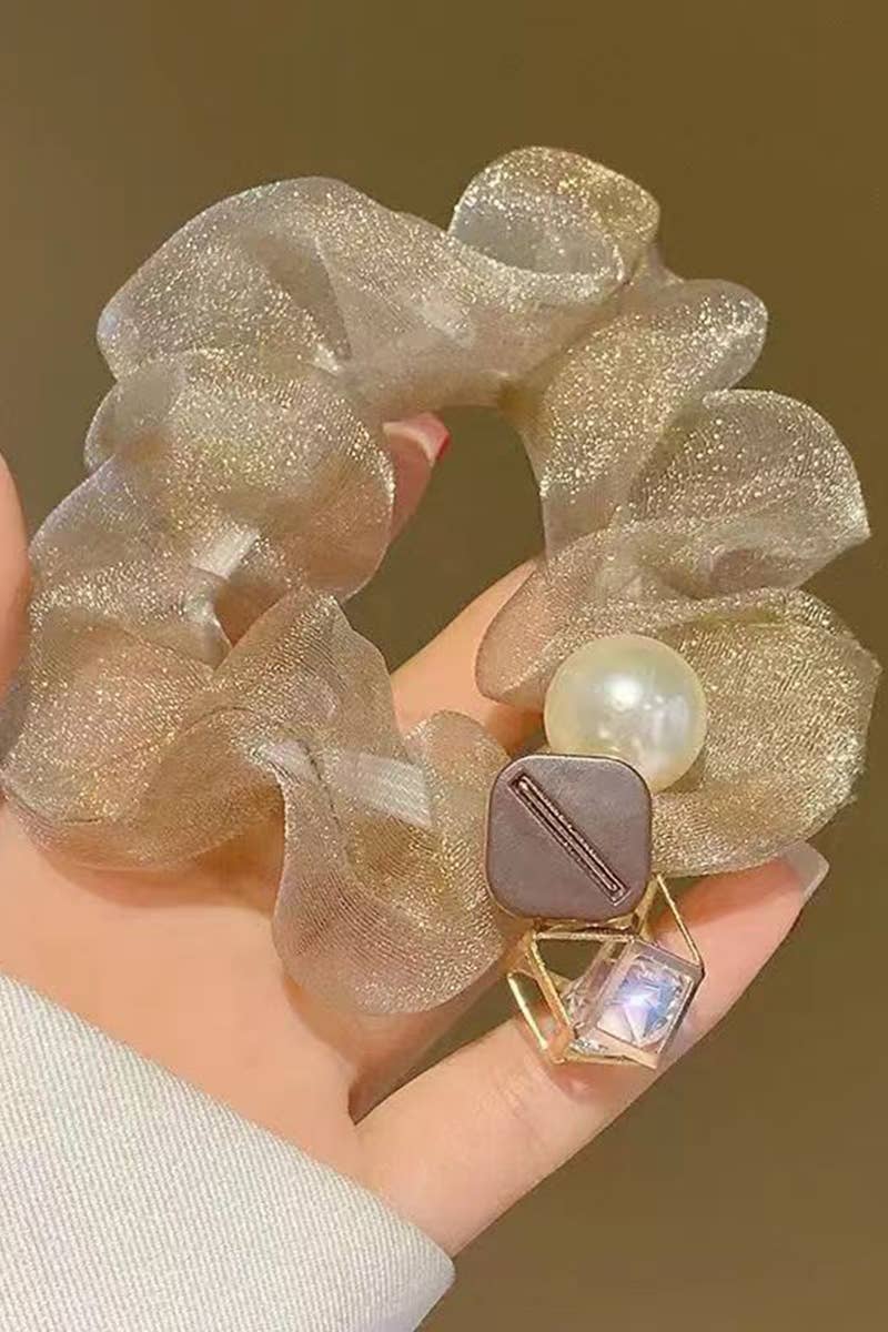 WOMEN HAIR TIE HEAD SCRUNCHIES PONYTAIL PILL HAIR_CWAHA0138