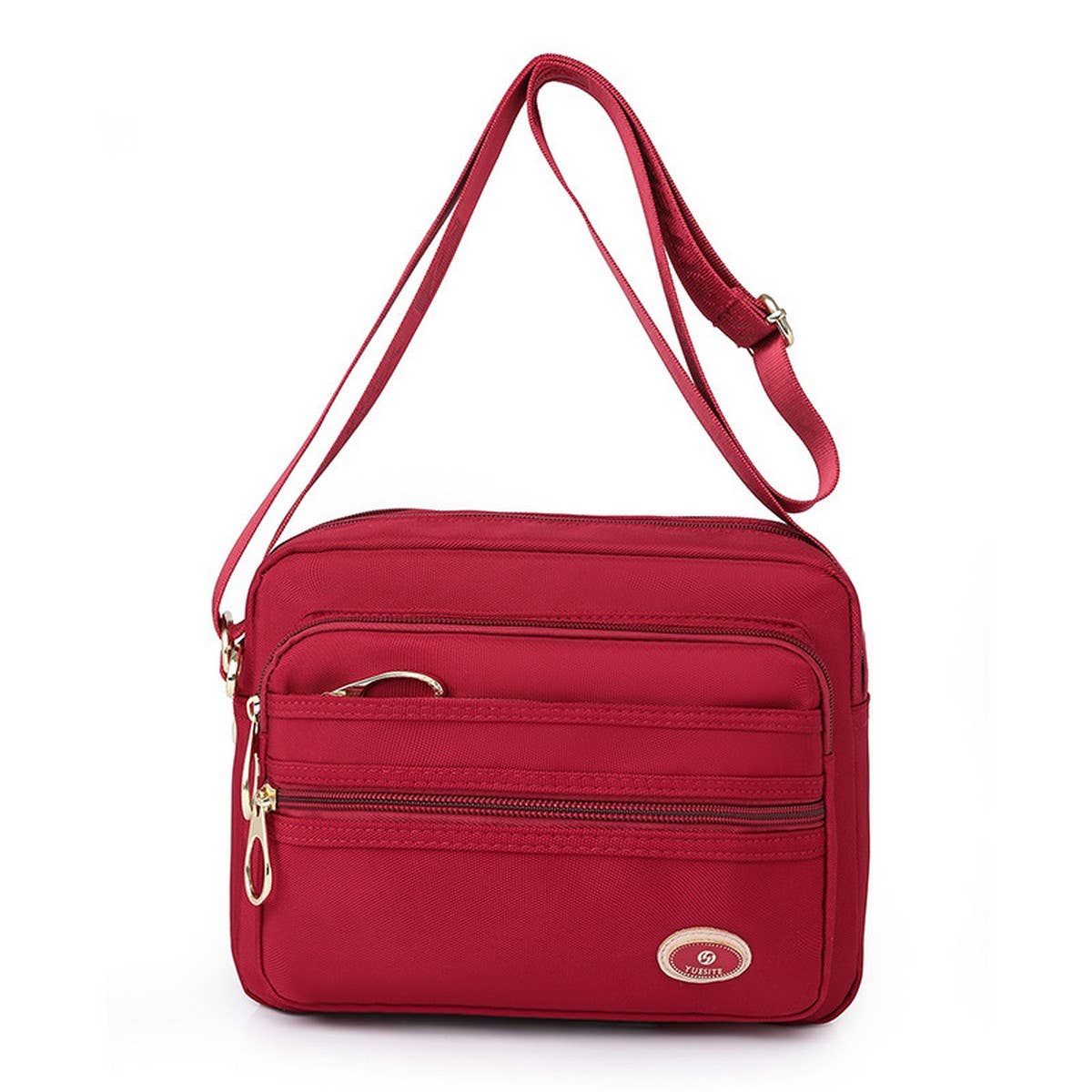 LARGE CAPACITY SIMPLE CASUAL SHOULDER MESSENGER BAG_CWAB3504