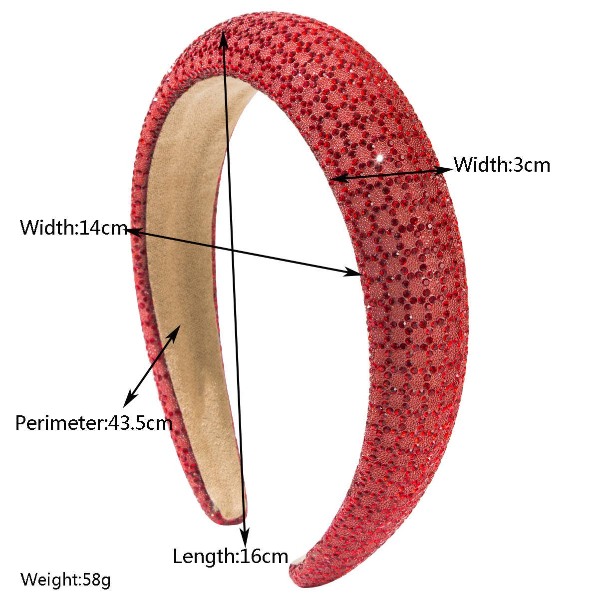 ALL-MATCH SHINY DIAMOND HEADBAND_CWAHA1976