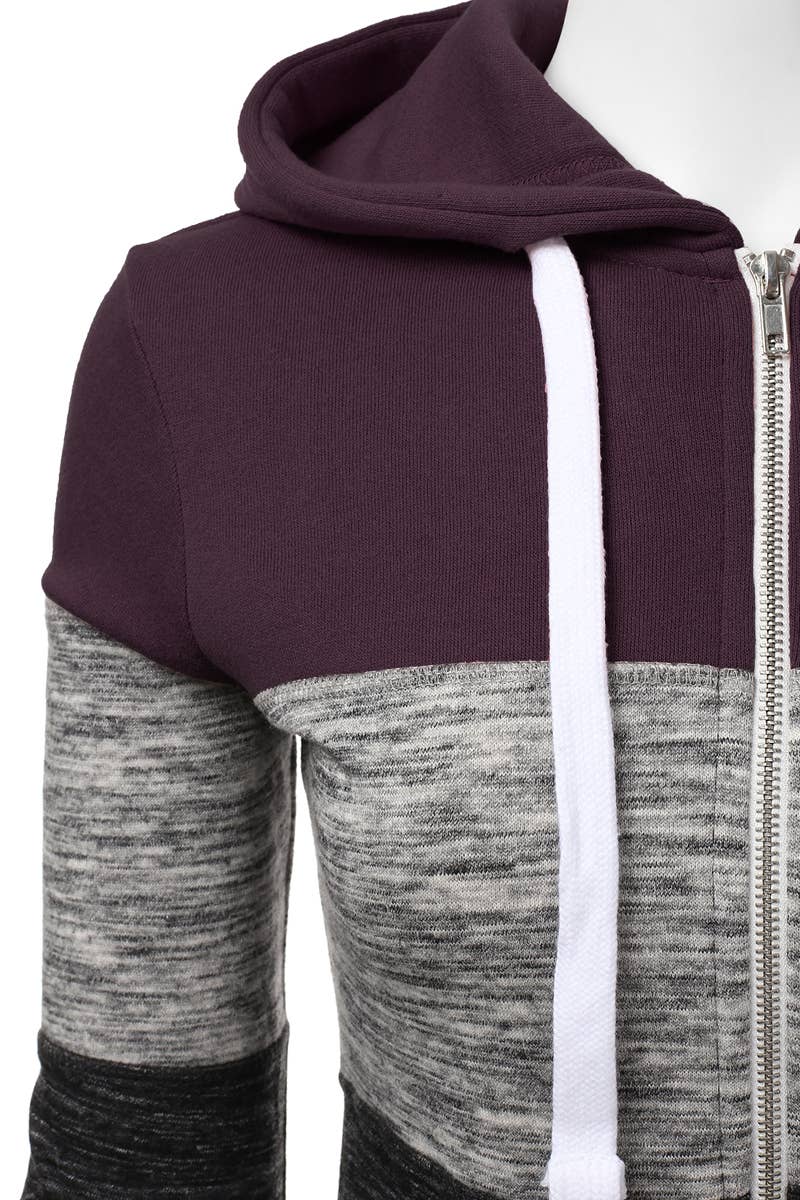 AWOHOL194_Lightweight Thin Zip-Up Hoodie Jacket