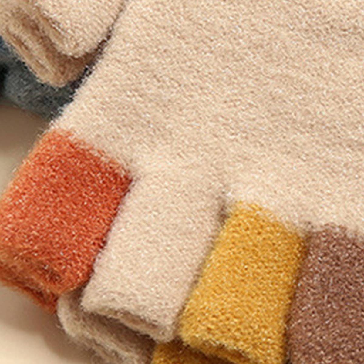 CARTOON COLD-PROOF PLUSH KNITTED GLOVES_CWAG0124