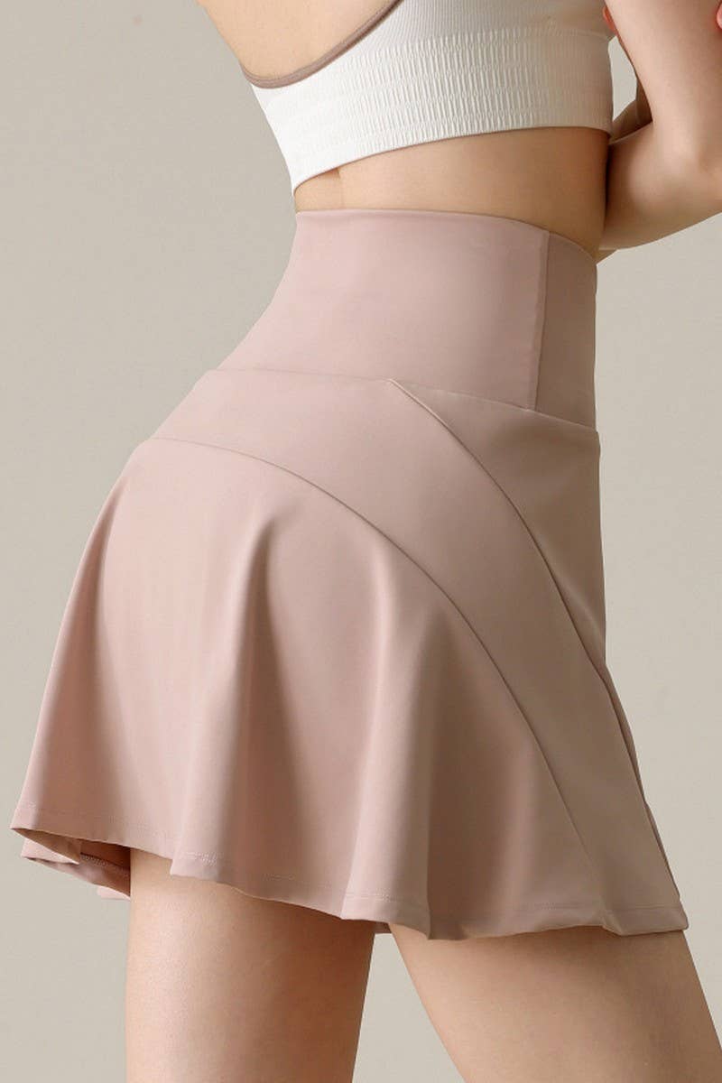 CWBSS0171_ANTI SLIP SPORTS YOGA  SHORT SKIRT