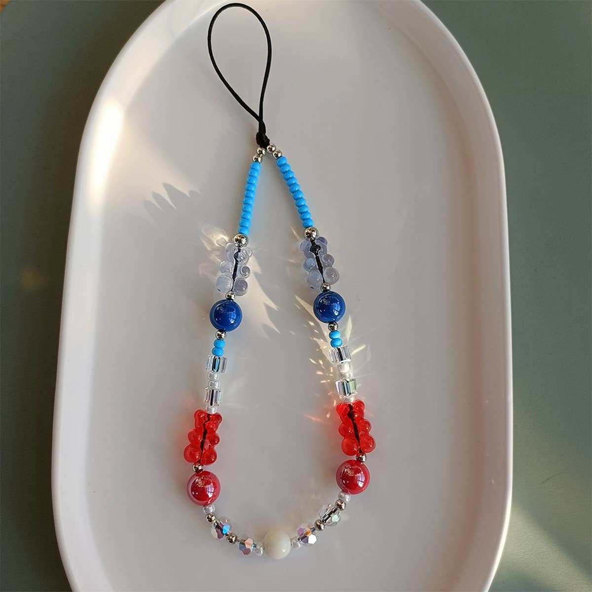 CWMM8709_PERSONALIZED CONTRAST COLOR MOBILE PHONE CHAIN