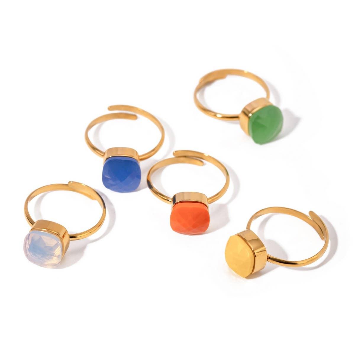 SIMPLE AND STYLISH GEOMETRIC OPEN RING