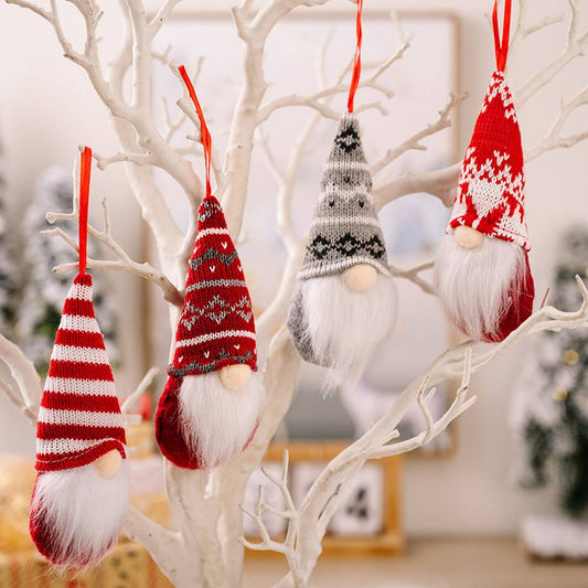 CWMM1743_Christmas Knitted Forest Old Man Home Pendant