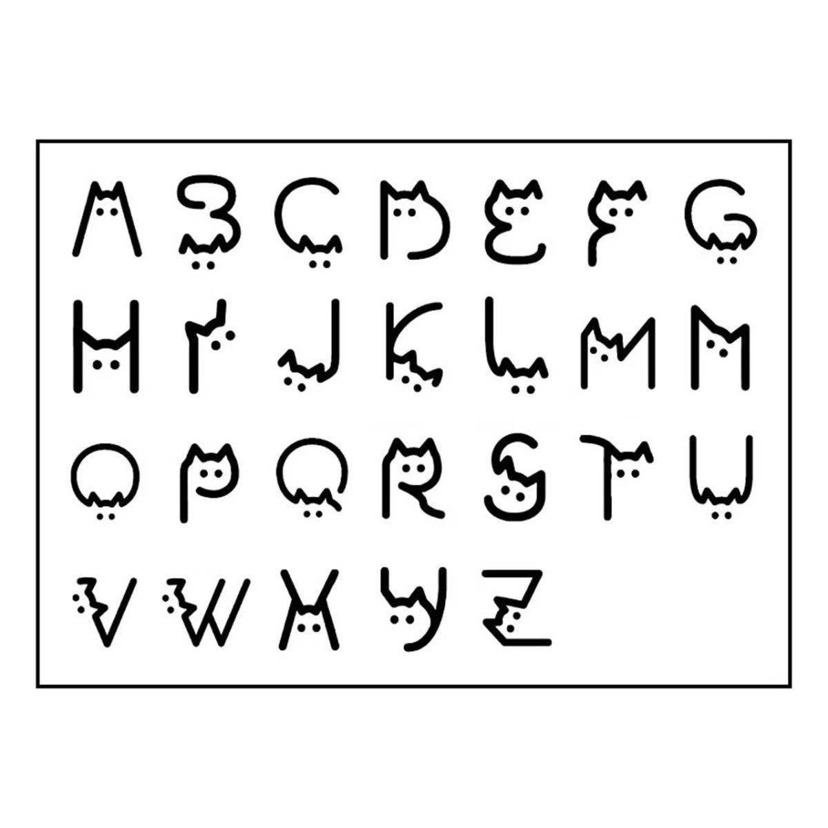 Couple Cat Letter Tattoos ? Waterproof & Lasting