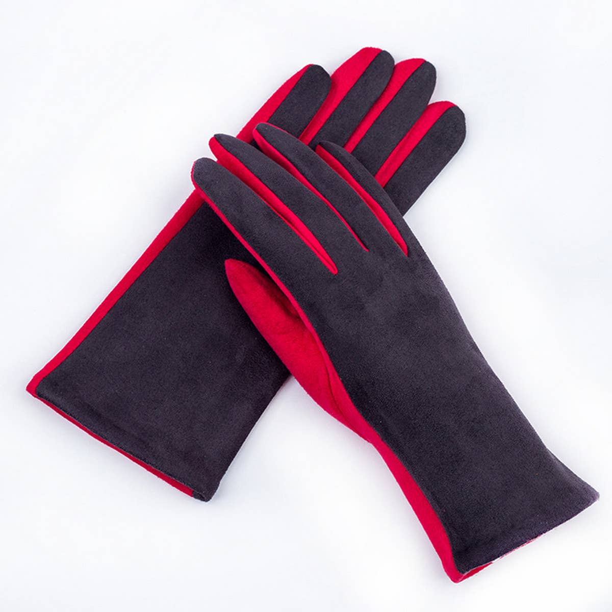 CASUAL VELVET THICK WARM GLOVES_CWAG0082